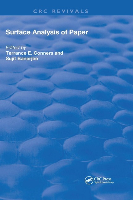 Surface Analysis of Paper - Terrance E. Conners, Sujit Banerjee
