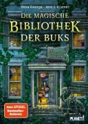 Cover-Bild zum Titel 'Die magische Bibliothek der Buks 2: Das verfluchte Medaillon' von 'Nina George, Jens J. Kramer'