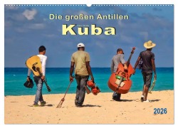 Cover-Bild zum Titel 'Die großen Antillen - Kuba (Wandkalender 2026 DIN A2 quer), CALVENDO Monatskalender' von 'Peter Roder'