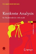 Cover-Bild zum Titel 'Konkrete Analysis' von 'Folkmar Bornemann'