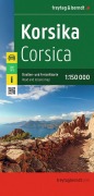 Cover-Bild zum Titel 'freytag & berndt Straßenkarte Korsika 1:150.000' von ''