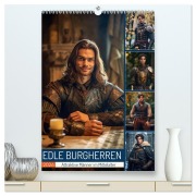Cover-Bild zum Titel 'Edle Burgherren (hochwertiger Premium Wandkalender 2026 DIN A2 hoch), Kunstdruck in Hochglanz' von 'Sabine Löwer'