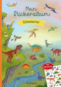 Cover-Bild zum Titel 'Mein Stickeralbum Dinosaurier' von 'Klara Kamlah'