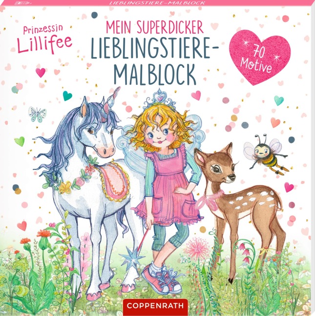 Mein superdicker Lieblingstiere-Malblock - 
