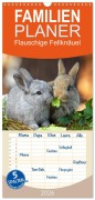 Cover-Bild zum Titel 'Familienplaner 2026 - Flauschige Fellknäuel mit 5 Spalten (Wandkalender, 21 x 45 cm) CALVENDO' von 'Tina Olbrich'