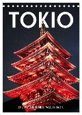 Tokio - Die pulsierende Weltstadt. (Tischkalender 2024 DIN A5 hoch), CALVENDO Monatskalender - Sf Sf