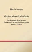 Cover-Bild zum Titel 'Geviert, Gestell, Geflecht' von 'Martin Stumpe'