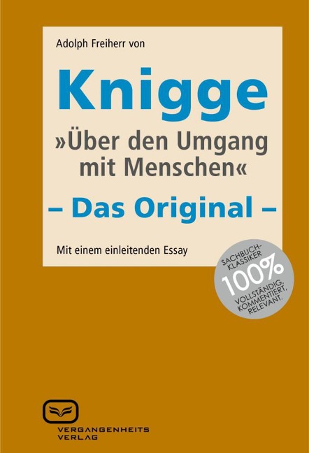 Über den Umgang mit Menschen - Adolph Freiherr Von Knigge