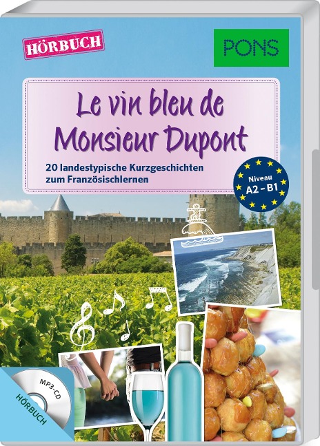 PONS Hörbuch Le vin bleu du Monsieur Dupont - 