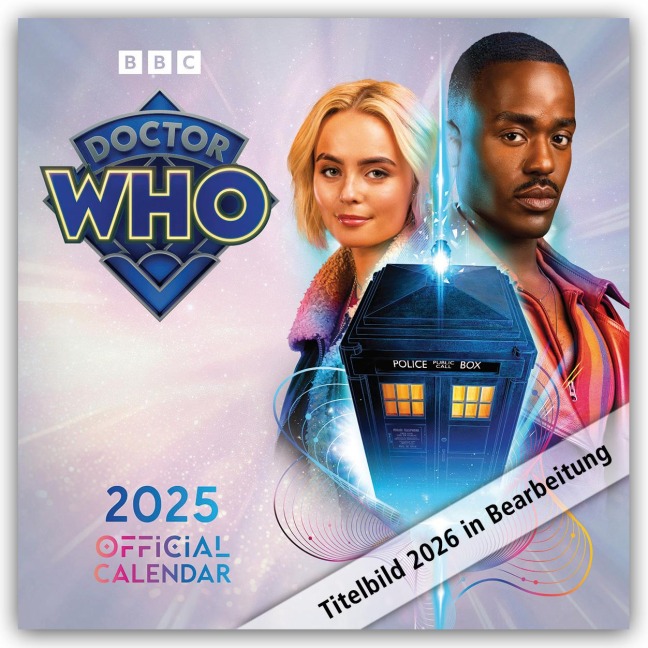 Doctor Who - 15. Doktor 2026 - Wandkalender - Danilo Promotion Ltd