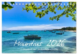 Mauritius - Schönheit im Indischen Ozean (Tischkalender 2026 DIN A5 quer), CALVENDO Monatskalender - Thomas Leimeister