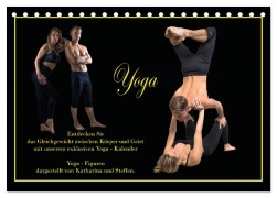 Cover-Bild zum Titel 'Yoga - Asana (Tischkalender 2026 DIN A5 quer), CALVENDO Monatskalender' von 'Jürgen Bedaam'