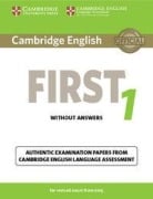 Cover-Bild zum Titel 'Cambridge English First 1 for Revised Exam from 2015 Student's Book Without Answers' von ''