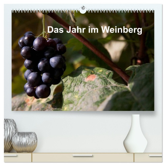 Das Jahr im Weinberg (hochwertiger Premium Wandkalender 2026 DIN A2 quer), Kunstdruck in Hochglanz - Frank Baumert