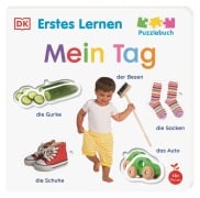 Cover-Bild zum Titel 'Erstes Lernen Puzzlebuch. Mein Tag' von 'DK Erstes Lernen'