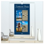 Cover-Bild zum Titel 'Facettenreiches Borkum (hochwertiger Premium Wandkalender 2026 DIN A2 hoch), Kunstdruck in Hochglanz' von 'Claudia Kleemann'