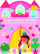 Cover-Bild zum Titel 'Mein gemütliches Schloss - Spielhaus zum Ausmalen, Stickern und Wörter lerner' von ''