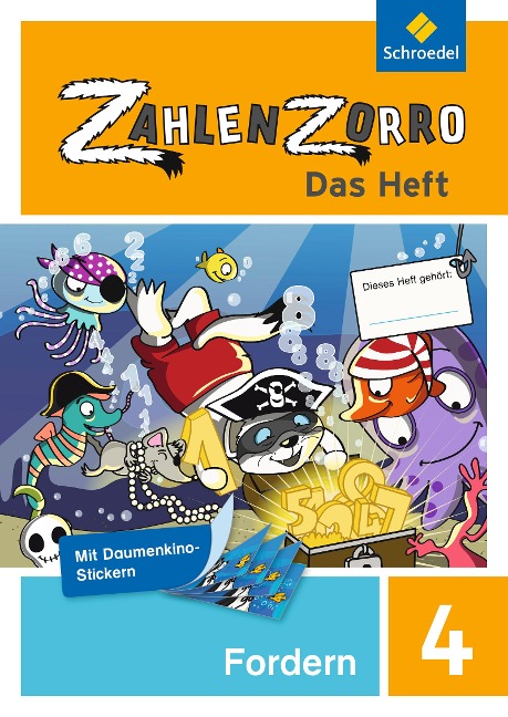 Zahlenzorro - Das Heft. Forderheft 4 - 