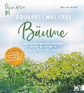 Cover-Bild zum Titel 'Mein Atelier Aquarellmalerei Bäume' von 'Werner Maier'