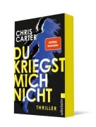 Cover-Bild zum Titel 'Du kriegst mich nicht' von 'Chris Carter'