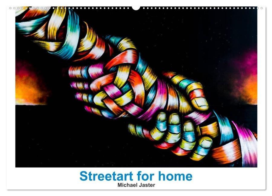 Streetart for home Michael Jaster (Wandkalender 2026 DIN A2 quer), CALVENDO Monatskalender - Michael Jaster