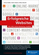 Cover-Bild zum Titel 'Erfolgreiche Websites' von 'Stefan Rabsch, Mirko Mandic, Esther Keßler'