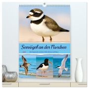 Cover-Bild zum Titel 'Seevögel an der Nordsee (hochwertiger Premium Wandkalender 2027 DIN A2 hoch), Kunstdruck in Hochglanz' von 'Steffani Lehmann'