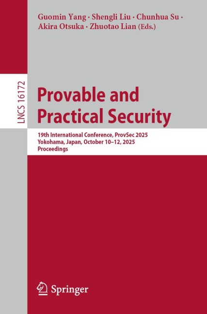 Provable and Practical Security - 