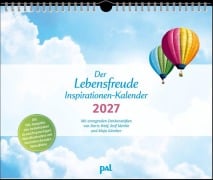Cover-Bild zum Titel 'Der Lebensfreude-Inspirationen-Kalender 2027' von 'Doris Wolf, Maja Günther, Rolf Merkle'
