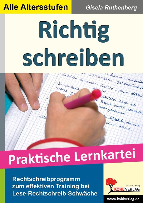 Richtig schreiben Rechtschreibprogramm - Gisela Ruthenberg