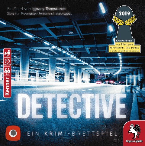 Detective (Portal Games, deutsche Ausgabe) (Nominiert Kennerspiel des Jahres 2019) - 
