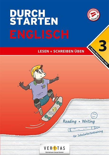 Durchstarten 3. Klasse - Englisch Mittelschule/AHS - Lesen und Schreiben - Nicole Eisinger-Müllner, Julie Eiwen