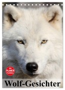Cover-Bild zum Titel 'Wolf-Gesichter (Tischkalender 2026 DIN A5 hoch), CALVENDO Monatskalender' von 'Elisabeth Stanzer'
