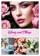 Cover-Bild zum Titel 'Glanz und Pflege - Schönheit im Fokus (Wandkalender 2026 DIN A3 hoch), CALVENDO Monatskalender' von 'Claudia Schimmack'