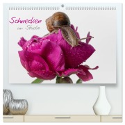 Schnecken im Studio (hochwertiger Premium Wandkalender 2026 DIN A2 quer), Kunstdruck in Hochglanz - Claudia Kellermann