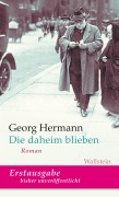 Cover-Bild zum Titel 'Die daheim blieben' von 'Georg Hermann'