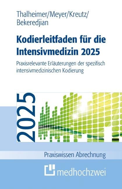 Kodierleitfaden für die Intensivmedizin 2025 - Markus Thalheimer, Claus-Peter Kreutz, F. Joachim Meyer, Raffi Bekeredjian