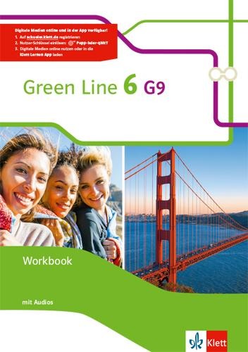 Green Line 6 G9. Workbook mit Audios Klasse 10 - 