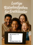 Cover-Bild zum Titel 'Lustige Rätselaufgaben für Erstklässler' von 'Thomas Matthäus'