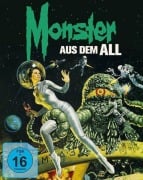 Cover-Bild zum Titel 'Monster aus dem All' von 'Bill Finger, Charles Sinclair, Ivan Reiner, Tom Rowe, Charles Fox'