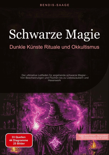 Schwarze Magie: Dunkle Künste, Rituale und Okkultismus - Bendis A. I. Saage - Deutschland