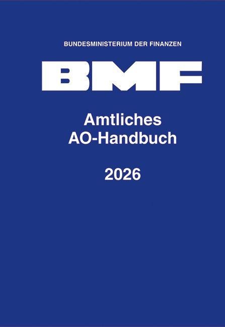 Amtliches AO-Handbuch 2026 - 