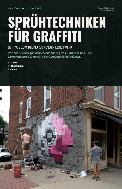 Sprühtechniken für Graffiti - Ishtar A. I. Saage