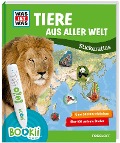 Cover-Bild zum Titel 'BOOKii® WAS IST WAS Stickeratlas Tiere aus aller Welt' von 'Sebastian Haßler'