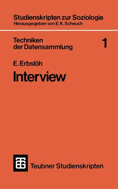 Techniken der Datensammlung 1 - E. Erbslöh