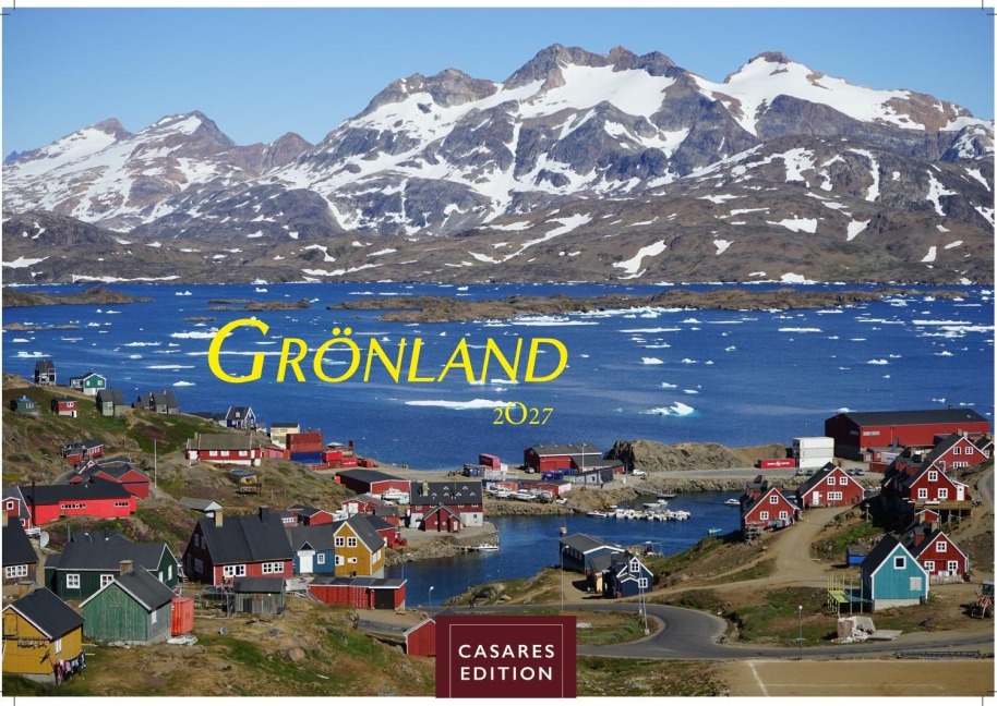 Grönland Kalender 2027 - Wandkalender | Fotokalender Nordeuropa 35x50cm Grosses Format - . mit beeindruckenden Naturaufnahmen, Perfekt für Natur- und Reisebegeisterte - 