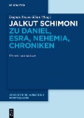Cover-Bild zum Titel 'Jalkut Schimoni zu Daniel, Esra, Nehemia, Chroniken' von ''