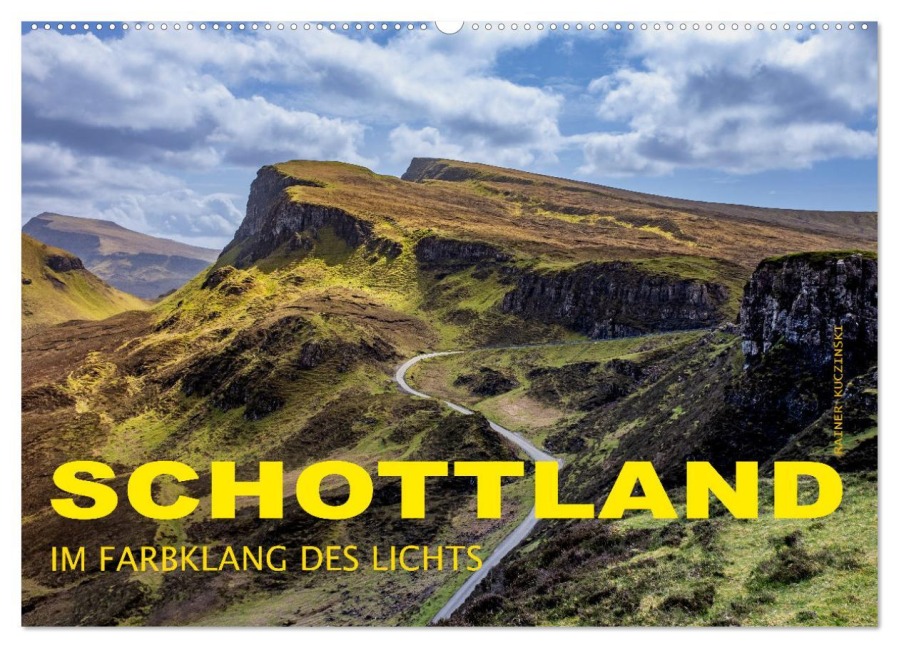 Schottland - Im Farbklang des Lichts (Wandkalender 2025 DIN A2 quer), CALVENDO Monatskalender - Rainer Kuczinski