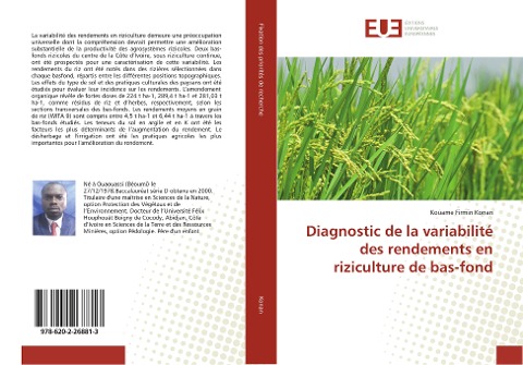 Diagnostic de la variabilité des rendements en riziculture de bas-fond - Kouame Firmin Konan