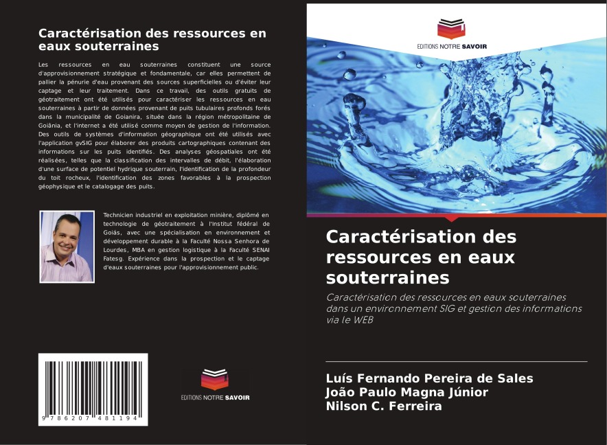 Caractérisation des ressources en eaux souterraines - Luís Fernando Pereira de Sales, João Paulo Magna Júnior, Nilson C. Ferreira